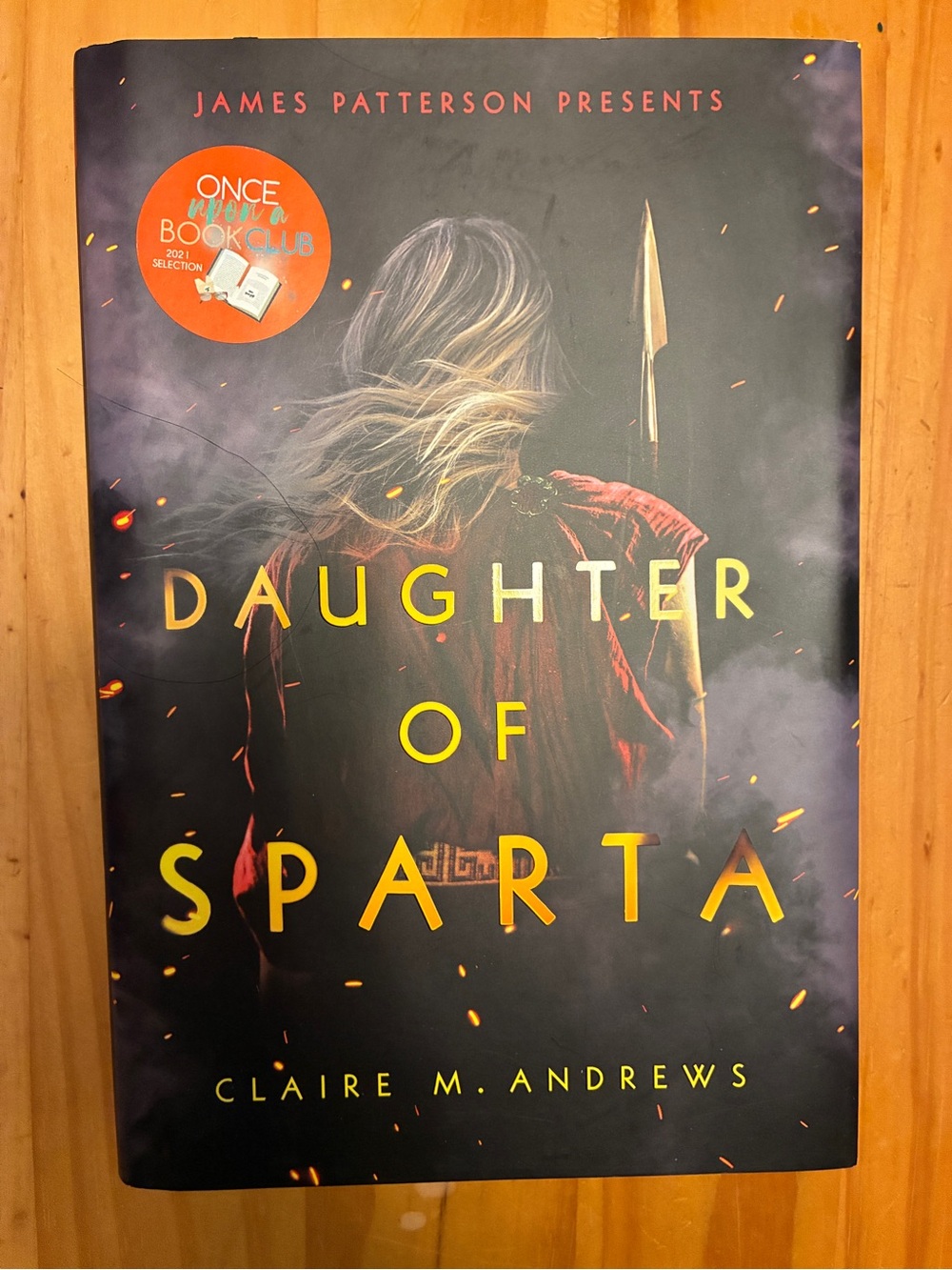 Daughter of Sparta Claire M. Andrews Hardback Dust cover Signed bookplate New
